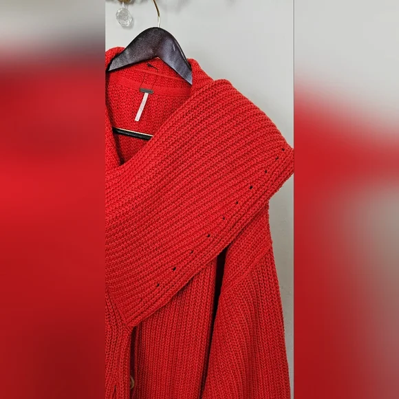 Free People Swim Too Deep Oversized Button-Up Cardigan - Picture 4 of 9